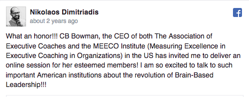 Can Neuroscience Help Master Level Executive Coaches Optimize Leadership in Organizations?